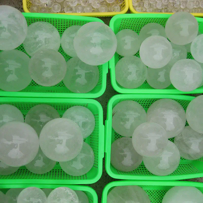 

Natural White Quartz Crystal Sphere Balls Crystal Ball Home Decor Lucky Natural Quartz Crystals Healing Stones Natural Stone