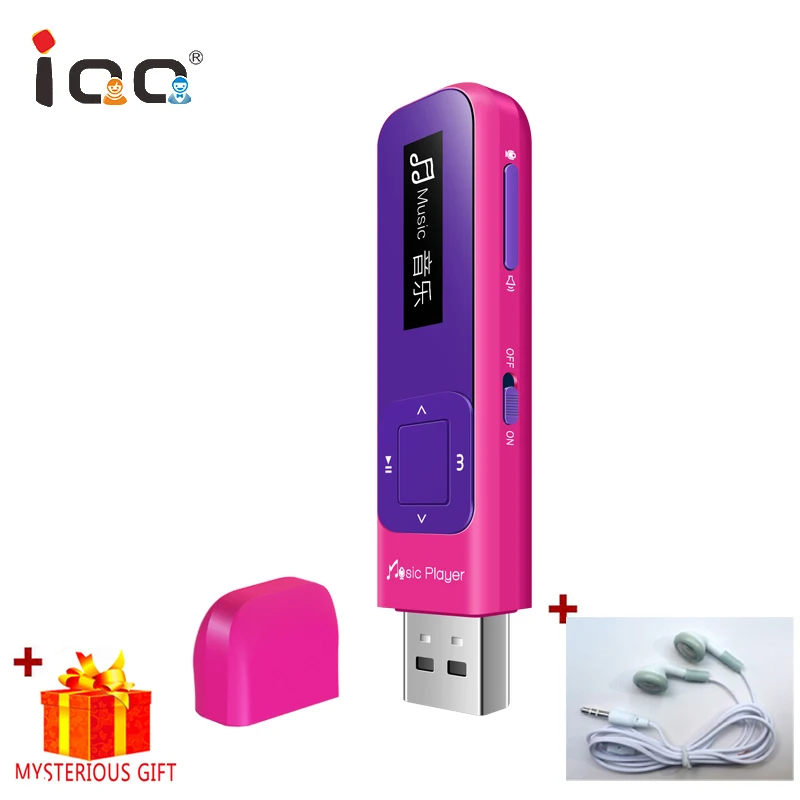 

IQQ Q1 Sport Mini Audio Mp3 Player Music Audio Mp 3 Mp-3 With Radio Digital Hifi Screen Fm Flac 8Gb Usb Radio Lossless Walkman