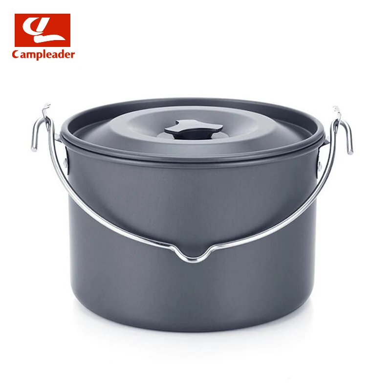 

Outdoor Camping 5-6 People Hanging Boilers with Stoves Alumina Wild Stoves Non-stick Pot Hanging Pot CL201