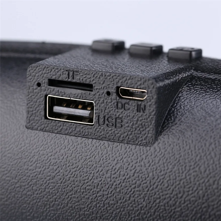 Новый цветной Портативный беспроводной мини динамик Прочный USB радиоприемник Fm