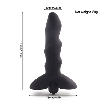 Anal Butt Plug Dildo Bullet Vibrator G Spot Prostate Massage Anus Patterns Butt Plug Sex Toys For Men/Women Masturbator Sex Shop 3