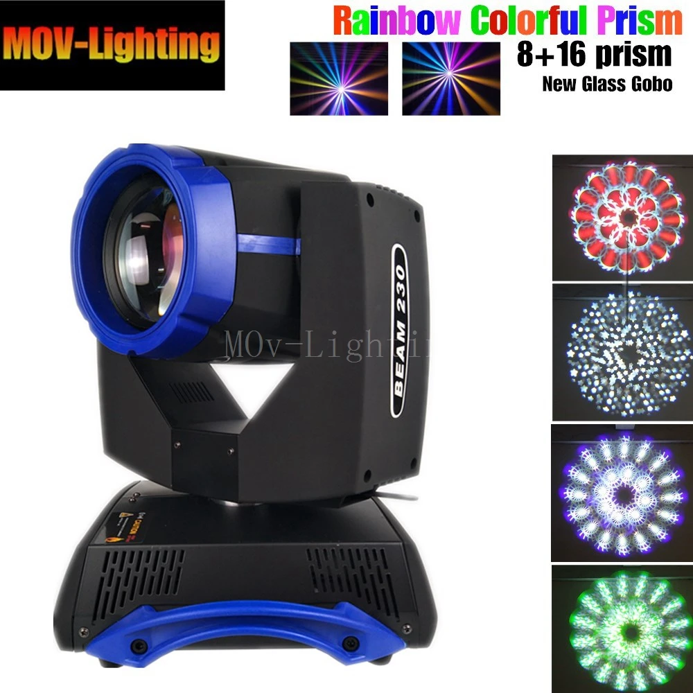 

Touch Screen Moving Head 7R 230W Beam rainbow for nightclub parties show
