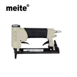 Meite 8016F 21GA тонкой проводный степлер, пневматический степлер инструмент пневматический пистолет на ноги длина 6-16 мм для дерева Mar.18