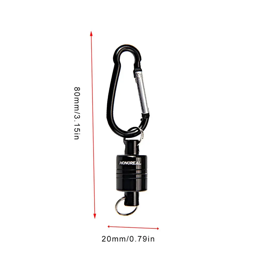 Honureal магнитный анти-потеря Телескопический трос компактный размер брелок тактический EDC цепь возврат брелок держатель Кемпинг путешествия