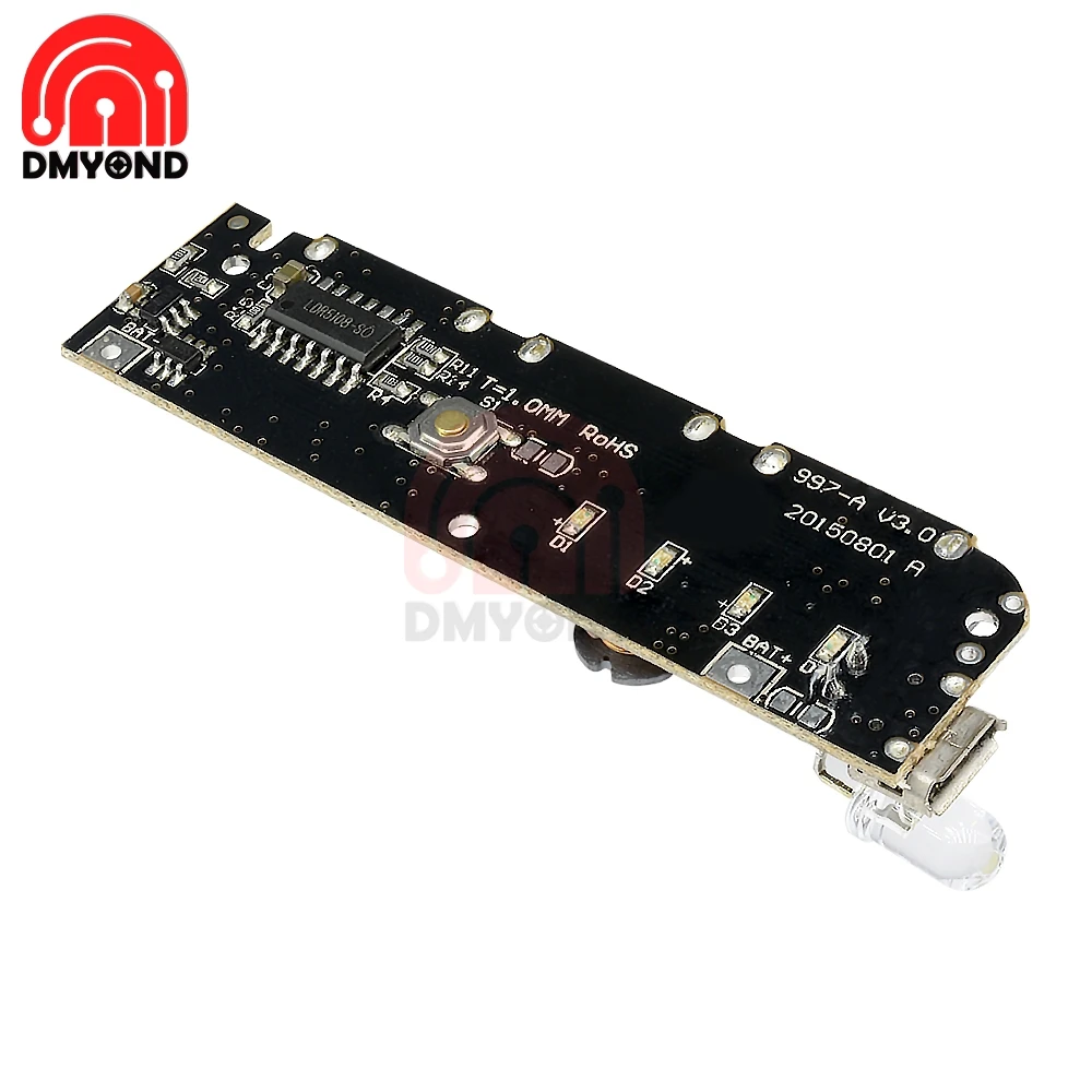 DC 5V 1A 1.5A 2.1A 3 USB блок питания печатная плата увеличивающий модуль + быстрое