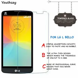 Для стекла Lg L Bello закаленное стекло для Экран протектор LG L Bello стекло для LG L премьер защитная пленка D335 D331 D337 youthsay