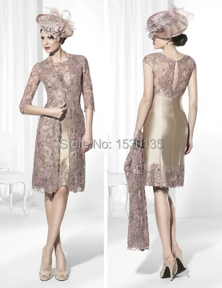 Mother Of The Bride Dresses 2016 Lace Sleeves Sheath Evening Dress Mother Of The Bride Dresses 2016 Lace Sleeves Sheath Evening Dress France Jacket Gorgeous Vestidos In From Weddings Events On