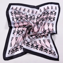 BYSIFA Pure Silk Children Scarf Women Spring And Autumn Silk Scarf For Child 52 52cm
