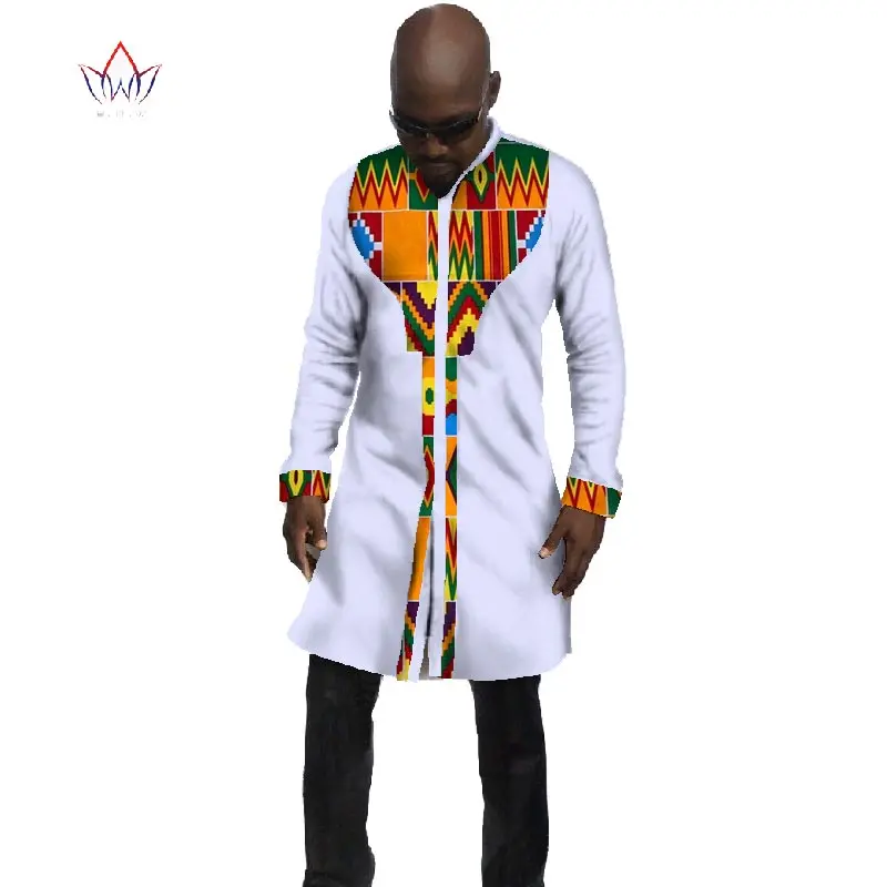 

Autumn New Designs Male Shirt Men Shirt Long Sleeve Dashiki African Print Men Shirts Long Shirt Mens African Clothing 6XL WYN53