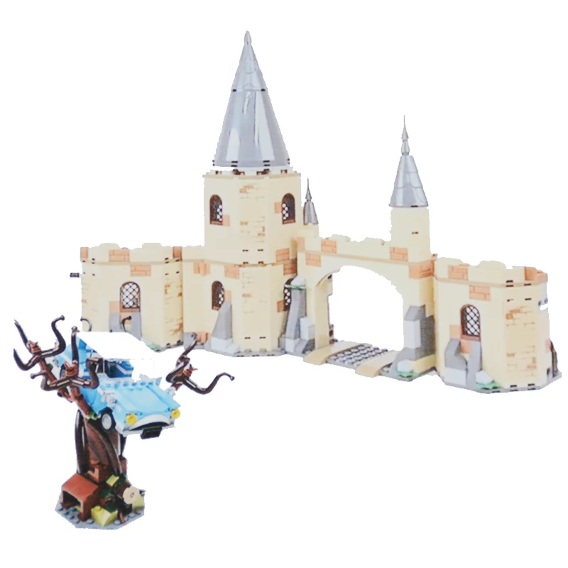

Blocks Bricks Hogwarts Whomping Willow Compatible With 75953 Building Educational Toys For Children Birthday DIY Gifts
