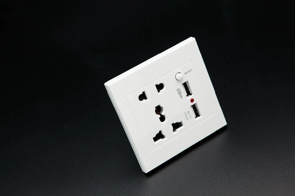 2100mA 5V 2 USB розетка AC 110-250V US UK EU AU домашнее настенное зарядное устройство порта |