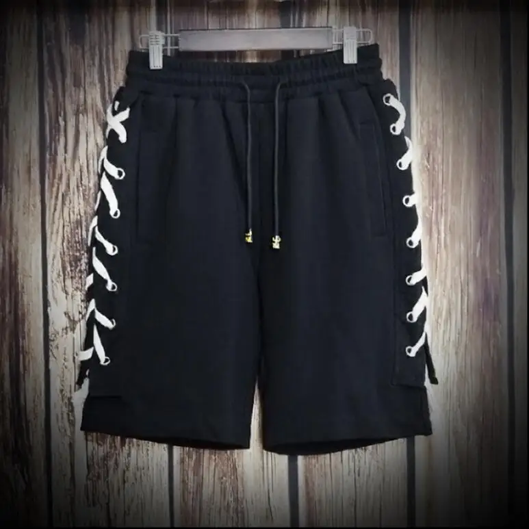 Новая мужская одежда летняя мода шаровары стрейч хлопок Повседневная индивидуальность волос стилист плюс размер шорты