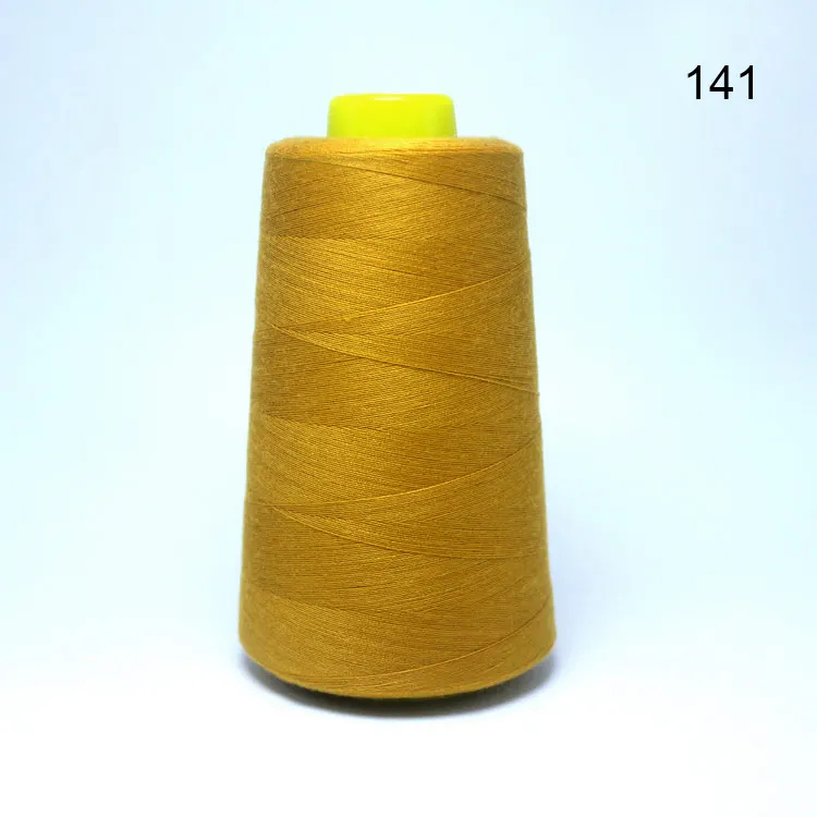 3000 ярдов высокоскоростная швейная нить полиэстер швейная нить тип ручной линии 402-нить для вышивания-02 - Цвет: 141