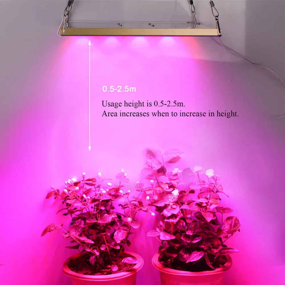 45 Вт светодиодный золотистый растительный световая панель для проращивания светло-красный 660нм синий 470нм полный спектр для Крытая Гидропоника светодиодный тент для выращивания растений светящийся