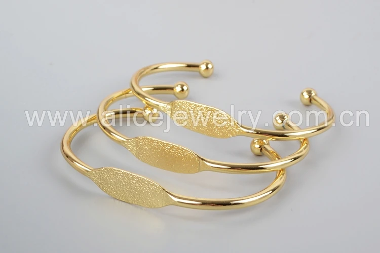 pulseira definir ouro prata cor manguito pulseira