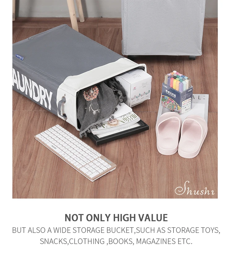 slim laundry roller cart  (16)