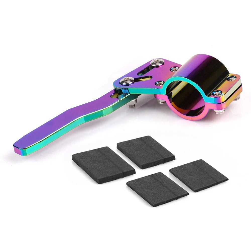 De aluminio estilo de coche de ajuste de la barra de extensión señal de posición de la palanca Kit accesorios de coche RS-STW013 De aluminio estilo de coche de ajuste de la barra de extensión señal de posición de la palanca Kit accesorios de coche RS-STW013