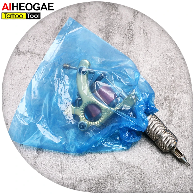 Disposable Tattoo Machine Bag for Tattoo Machine Gun Plastic Machine
