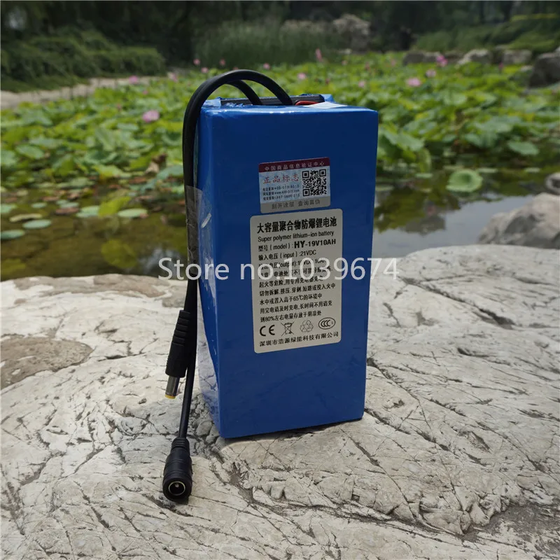 Ноутбуки аварийный источник питания 18 V, 19 V, 20 V 10AH LiPO с 5 V USB понижающий преобразователь и 10 штекеров и доступное зарядное устройство