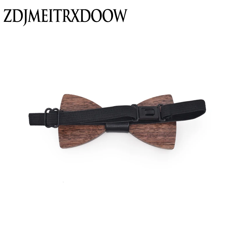 ZDJMEITRXDOOW/вечерние костюмы с геометрическим рисунком для детей деревянный стропдас бабочка-бабочка для маленьких детей