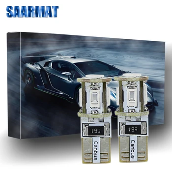 

2 T10 W5W 194 168 Clearance Parking Light Marker License Plate Lamp LED Bulb Car-Sayling For Peugeot 206 207 806 807 4007 Ect