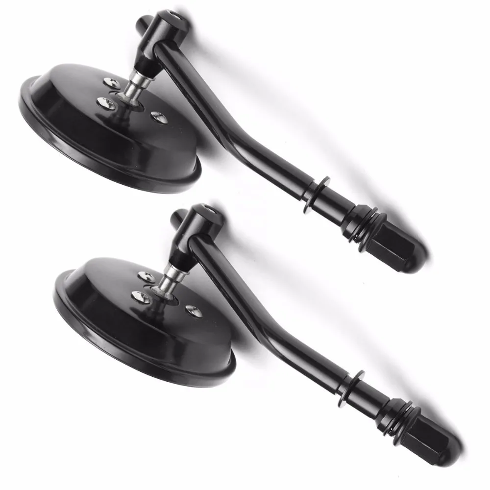 XYIVYG Classic Retro Rearview Round Mirror For Harley Davidson Sportster Softail Road