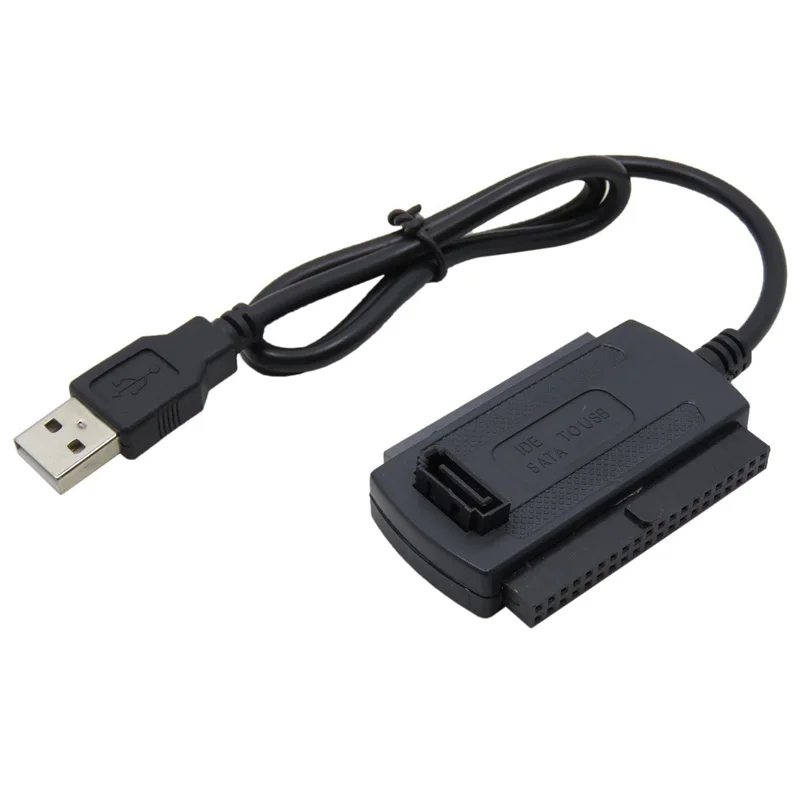 

New SATA PATA IDE Drive to USB 2.0 Adapter Converter Cable for 2.5 / 3.5 Inch Hard Drive