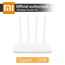 Xiaomi Mi маршрутизатор 4A 2,4 5 ГГц Wi-Fi 16 Мб Встроенная память 64 MB/128 MB DDR3 высокого усиления 4 антенны удаленного Wi-Fi ретранслятор приложение Управление