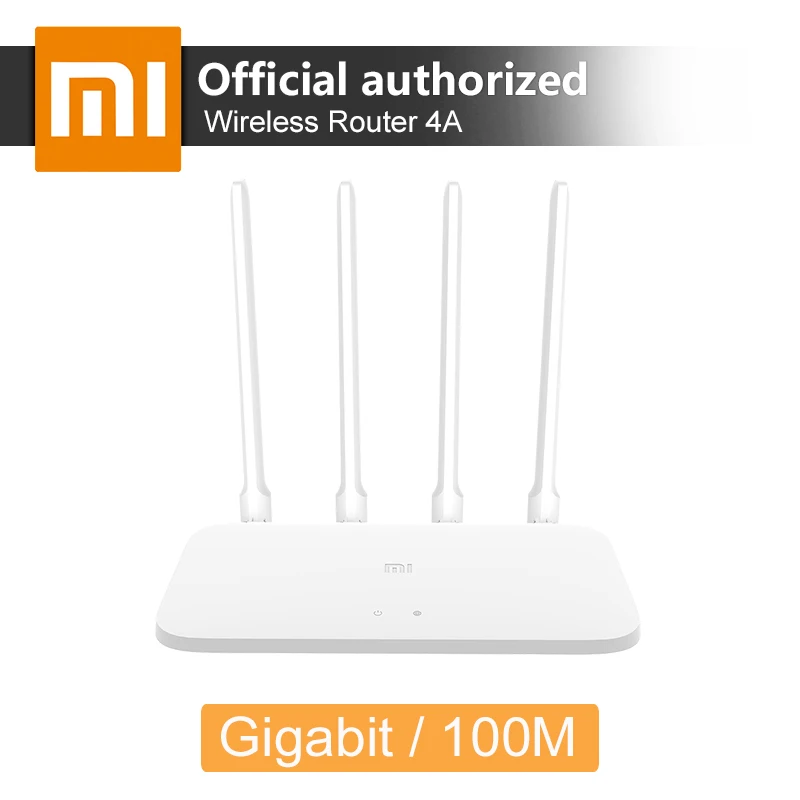 

Xiaomi Mi WIFI Router 4A 1167Mbps WiFi Repeater Dual Band Dual Core 2.4G 5Ghz 802.11ac Four Antennas APP Control Wireless Router