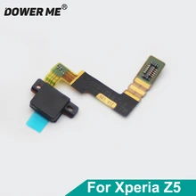 Дауэр меня нижний микрофон рецептор микрофона гибкий кабель для sony Xperia Z5 E6683 E6653 E6633 Z5 двойной Быстрая