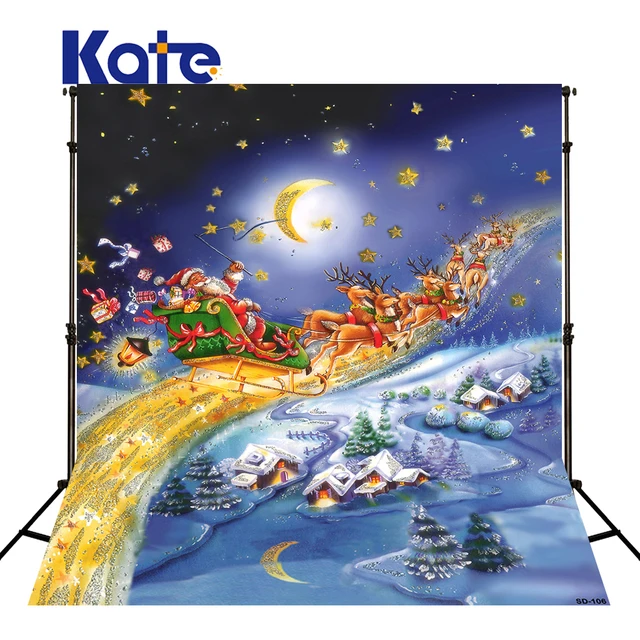 kate christmas village background