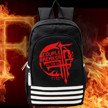 Новое поступление модные FFF школьные сумки Косплей студентов рюкзак; рюкзак Оксфорд ноутбук Mochila для мужчин Back Pack