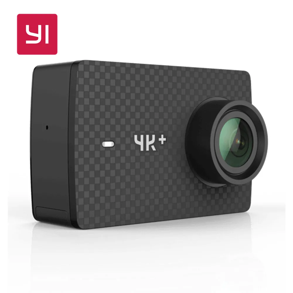 YI 4K Plus Action Camera with Waterproof case and Gimbal Set International Edition FIRST 4K 60fps