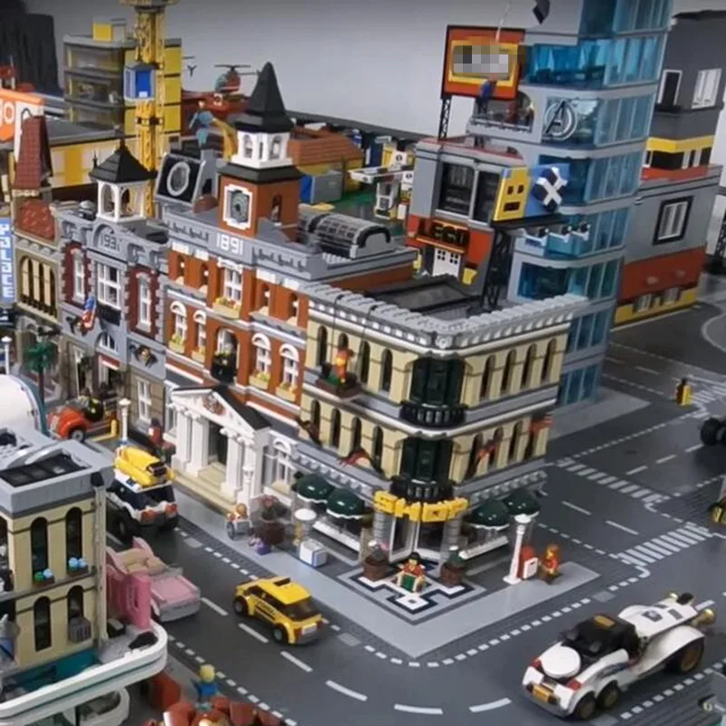 

15002 15003 15004 15005 16001 Ghostbusters City Street View Building Blocks Legoing Creator 10211 10197 75827 Toys Gift Bricks
