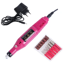 1 набор профессиональных сверло для ногтей насадки для педикюра электрическая машина сверлильный резак гель УФ-удаление пальцев для маникюрных инструментов LEHBS-011P