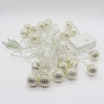 

4M 20LEDs Ball Fairy String Lights Garland Outdoor Copper Patio Light Christmas Wedding Party Decoration