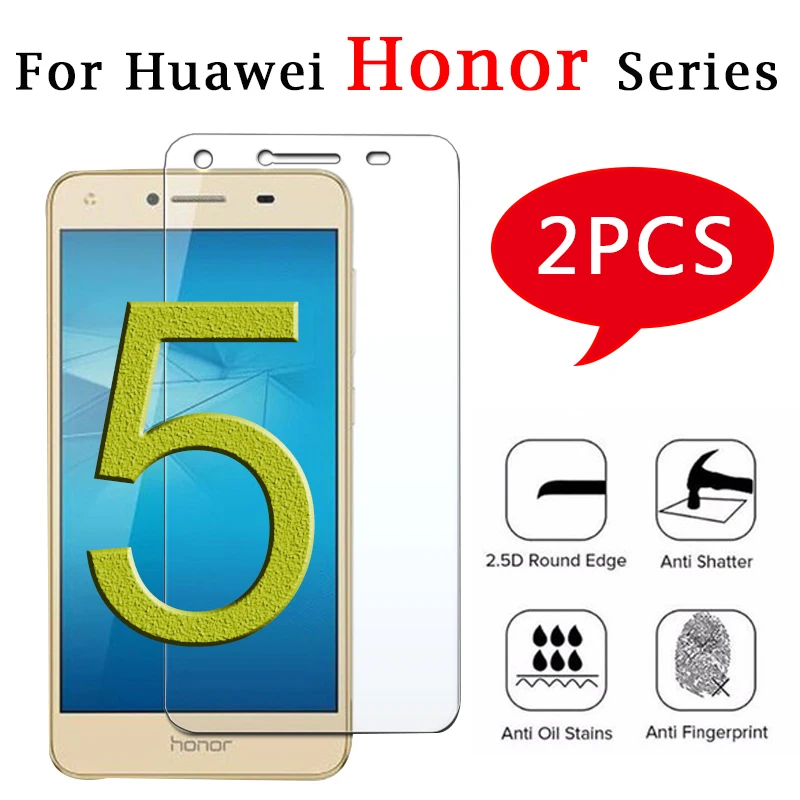 2 шт. для huawei honor 4c, закаленное стекло 5a a c x, защита экрана, вид homor verre x4 a5, защитная пленка honer honor 4 x a4 glas