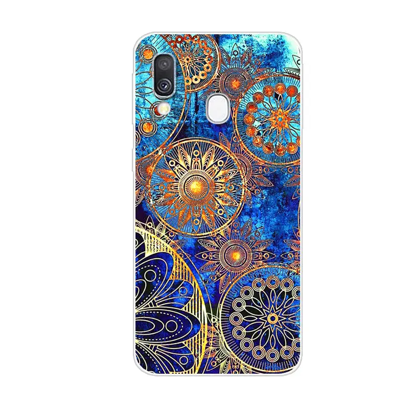 لسامسونج غالاكسي A40 حالة 2019 جديد أزياء سيليكون لينة TPU الغطاء الخلفي كوكه لسامسونج A40 A 40 الهاتف حالات A450F SM-A405F