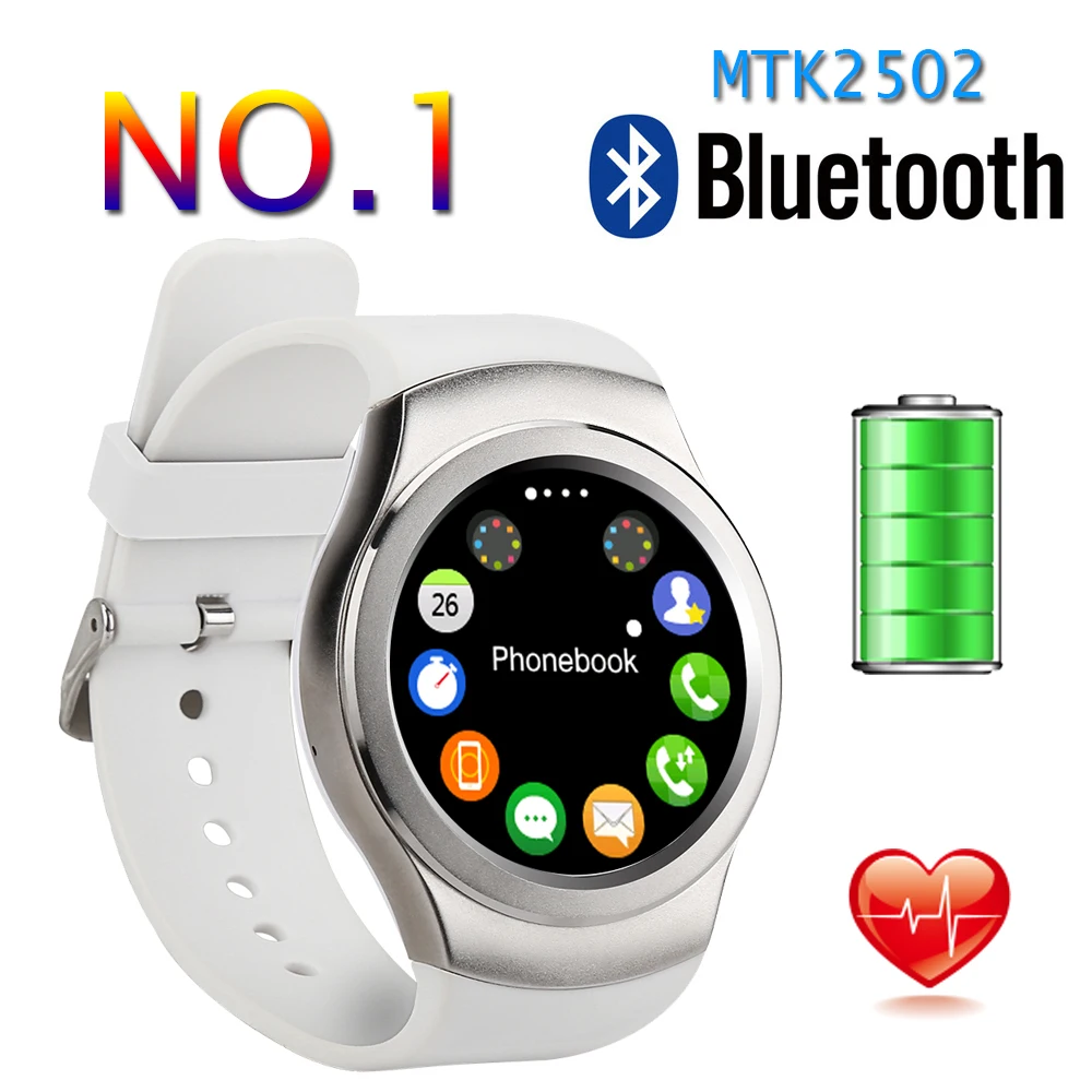 Newest G3 MTK2502 Full Circular Bluetooth Smartwatch SIM GPRS Fashion