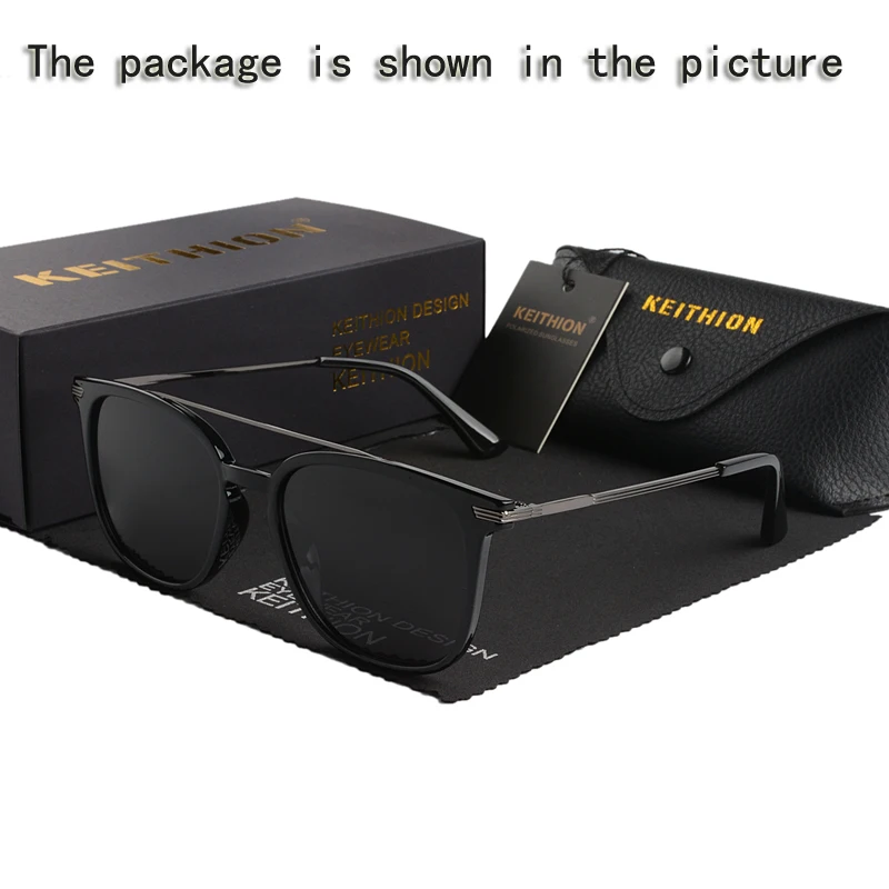 KEITHION Fashion Men Cool Square Style Gradient Sunglasses Driving Vintage Brand Design Cheap Sun Glasses Oculos De Sol
