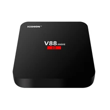 Newest SCISHION V88 Mini III Android 7.1 RK3328 Quad-core TV Box 2G DDR3 RAM 8G ROM 2.4GHz WiFi 64Bit 4K Smart Set top Box