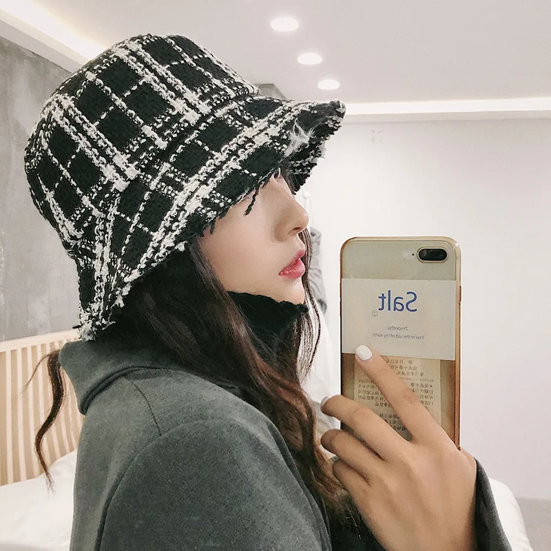 Tassel Knitting Fisherman Cap Ins Female Han Edition