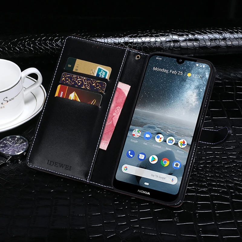 Для Nokia 4,2 чехол с крокодиловой текстурой флип-Бумажник кожаный чехол для Nokia 4,2 аксессуары для телефонов