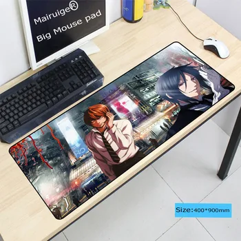 

Mairuige Japanese anime Death Note Gaming Mouse Pad Locking Edge Desk Keyboard Mouse Mat Large Game Mousepad Gamer for CSGO