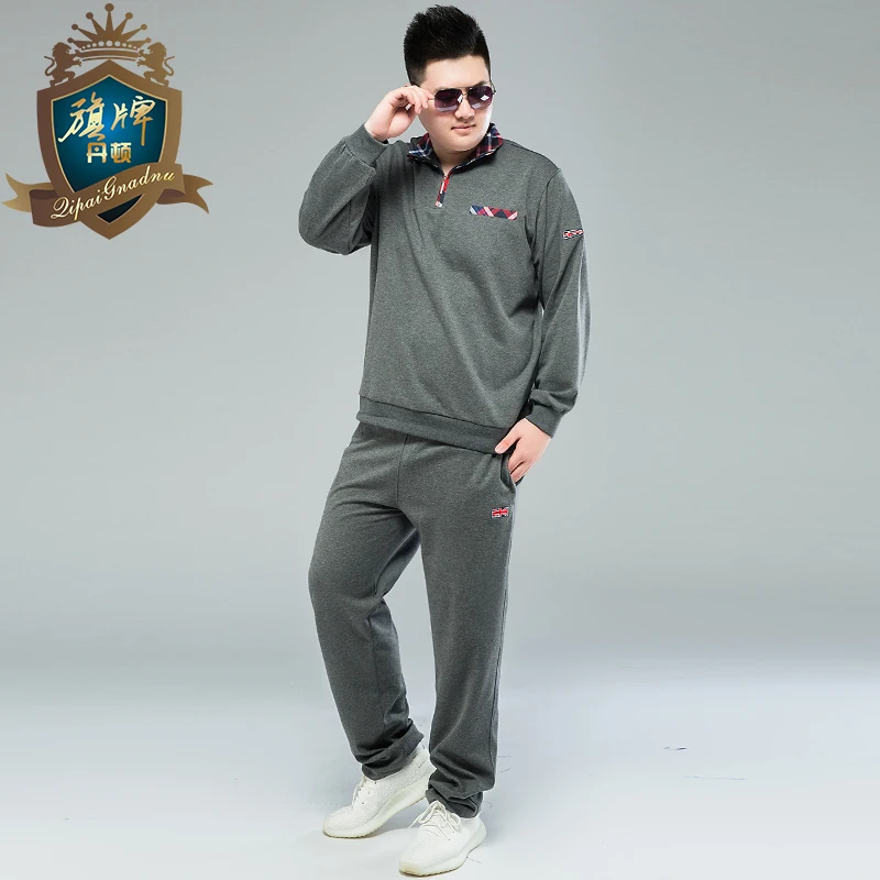 Tracksuits Men Spring2018 Tracksuit Set Solid Sweat Suit Men Track Suits Set Coat+Pants Outwear SportsSuit Jacket Big Size 7XL Tracksuits Men Spring2018 Tracksuit Set Solid Sweat Suit Men Track Suits Set Coat+Pants Outwear SportsSuit Jacket Big Size 7XL