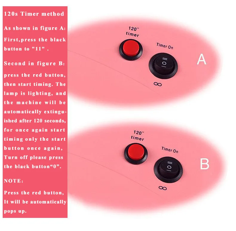 УФ-лампы светодиодные лампы для ногтей барабан розовый цвет 36 Вт Таймер Сушилка леча Инструменты для маникюра для UV Гель Лаки для ногтей работает 110 В и 4 трубы Лампы для мотоциклов