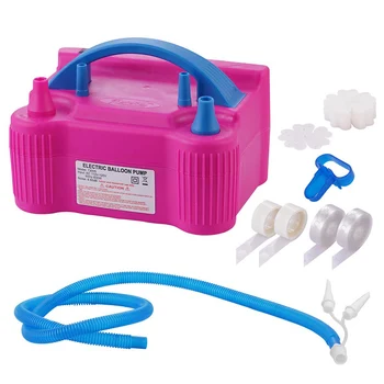 

Double Electric Air Balloon Pump Portable Inflator 600W for Home Party Wedding XHC88