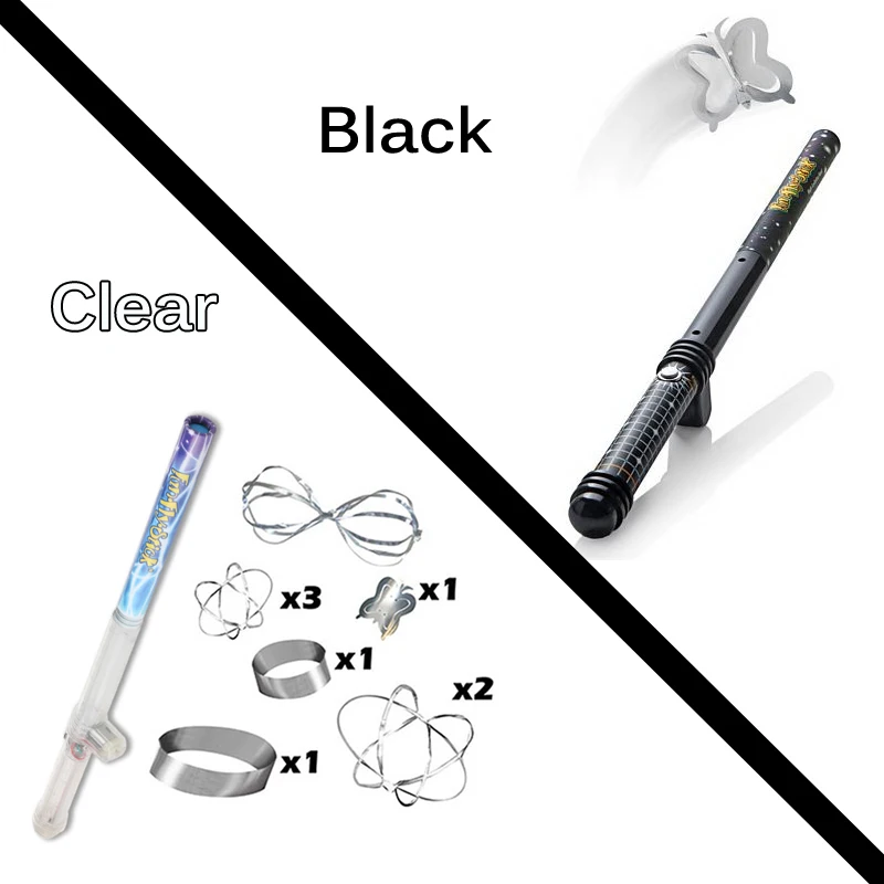 Giocattoli educativi Fun Fly Stick bacchetta statica elettrica k scientifico bacchetta magica levazione con forme volanti da 10 pezzi