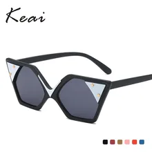 Fashion Cateye Sunglasses Women Vintage Black Glasses Retro Cat eye Sun glasses Female Eyewear UV400