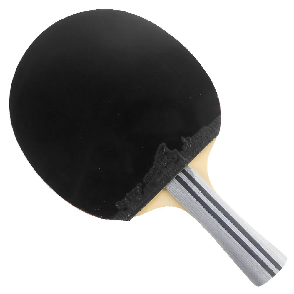 غالاكسي YINHE HUICHUAN 606 الجدول بليد تنس مع 2x مفاعل Corbor المطاط مع الاسفنج لل بينغ بونغ مضرب FL